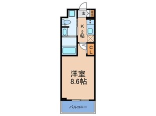 M′sマンション長栄寺の物件間取画像